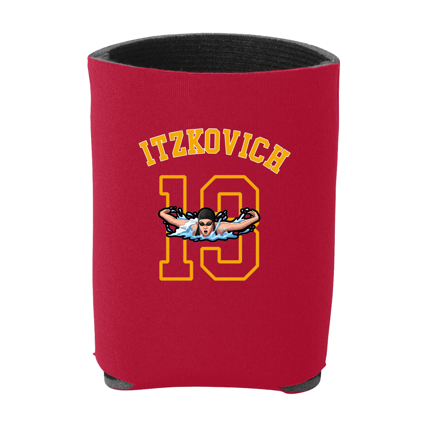 Can Holder — Shirsey Arch in Red