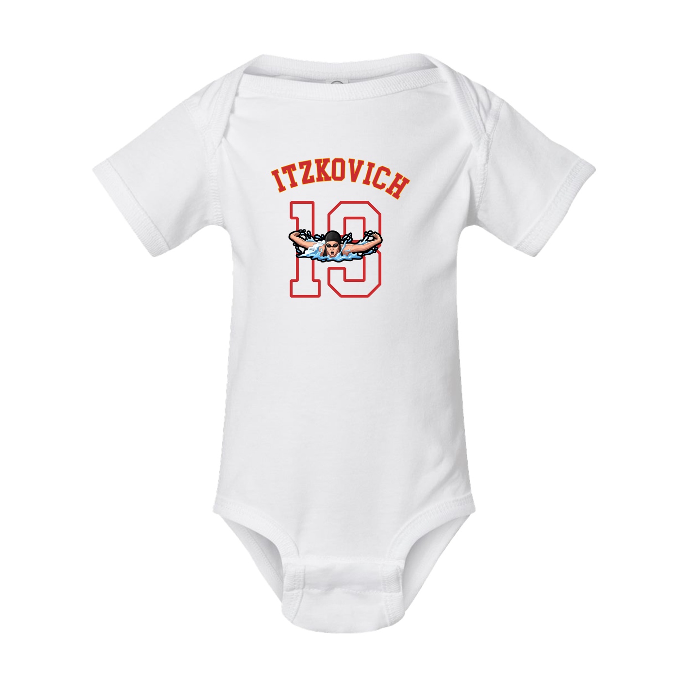 Baby Onesie — Shirsey Arch in White