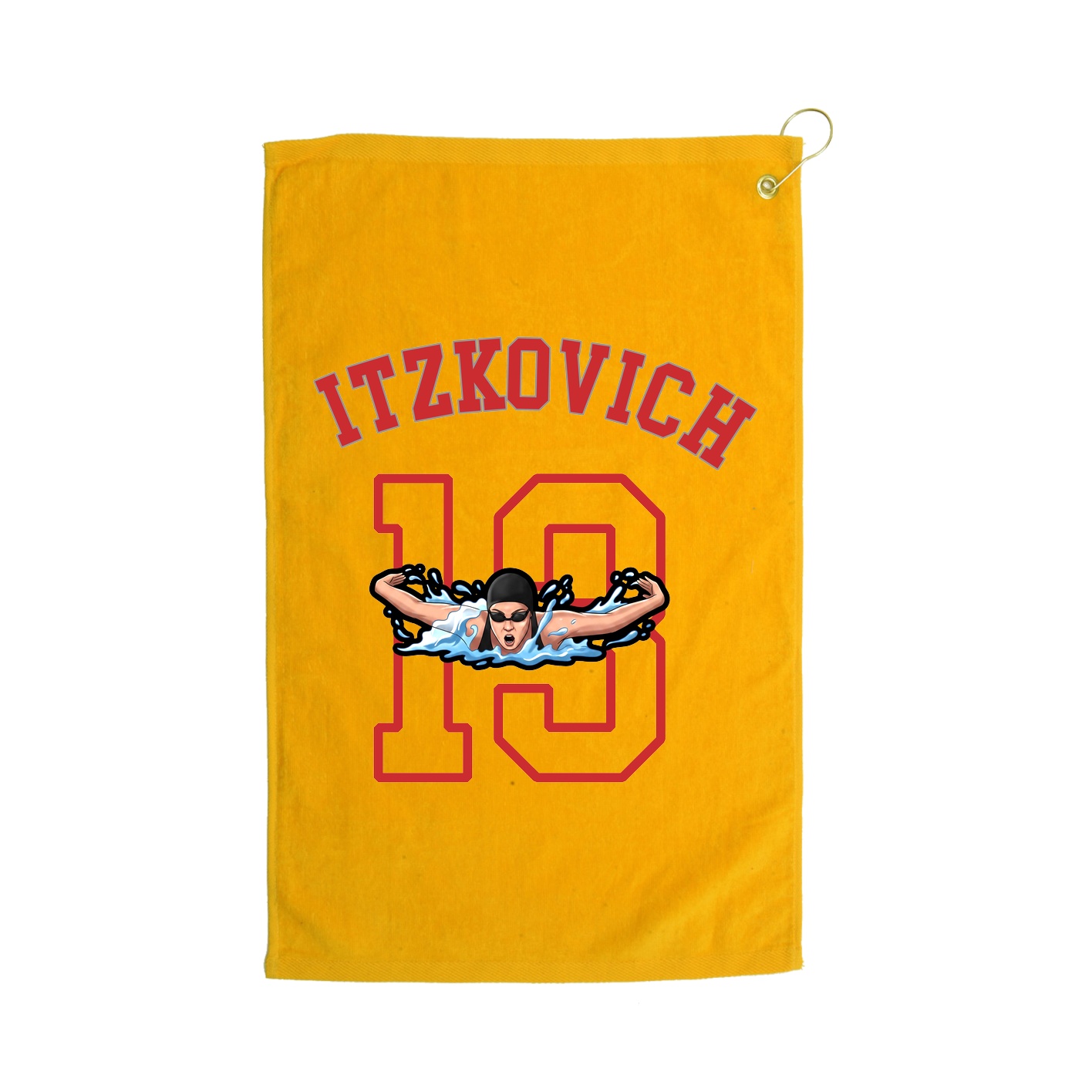 Golf Towel — Shirsey Arch in Gold