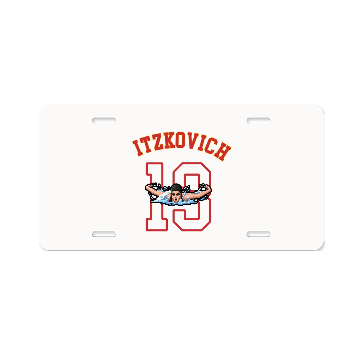 License Plate — Shirsey Arch in Classic