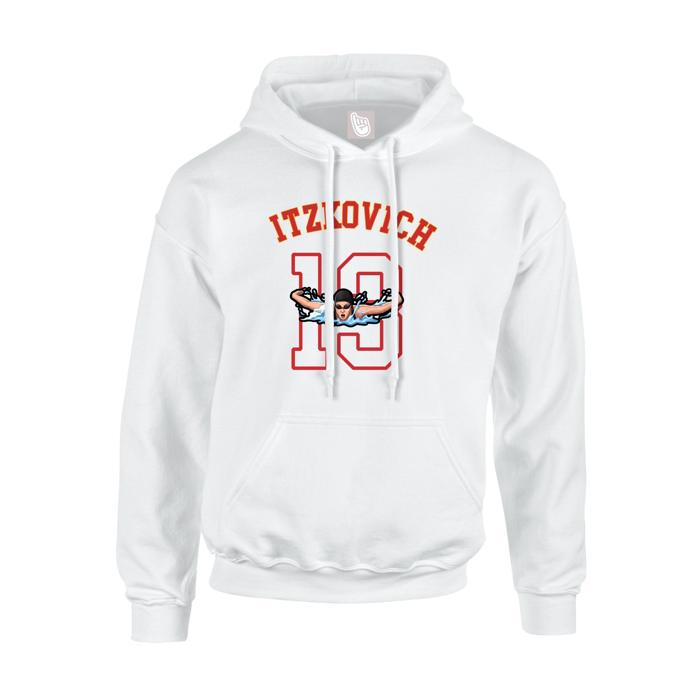 Hoodie — Shirsey Arch in White