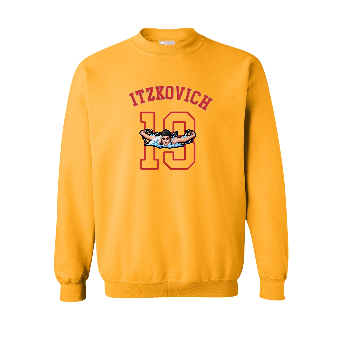 Fleece Crew — Shirsey Arch in Gold
