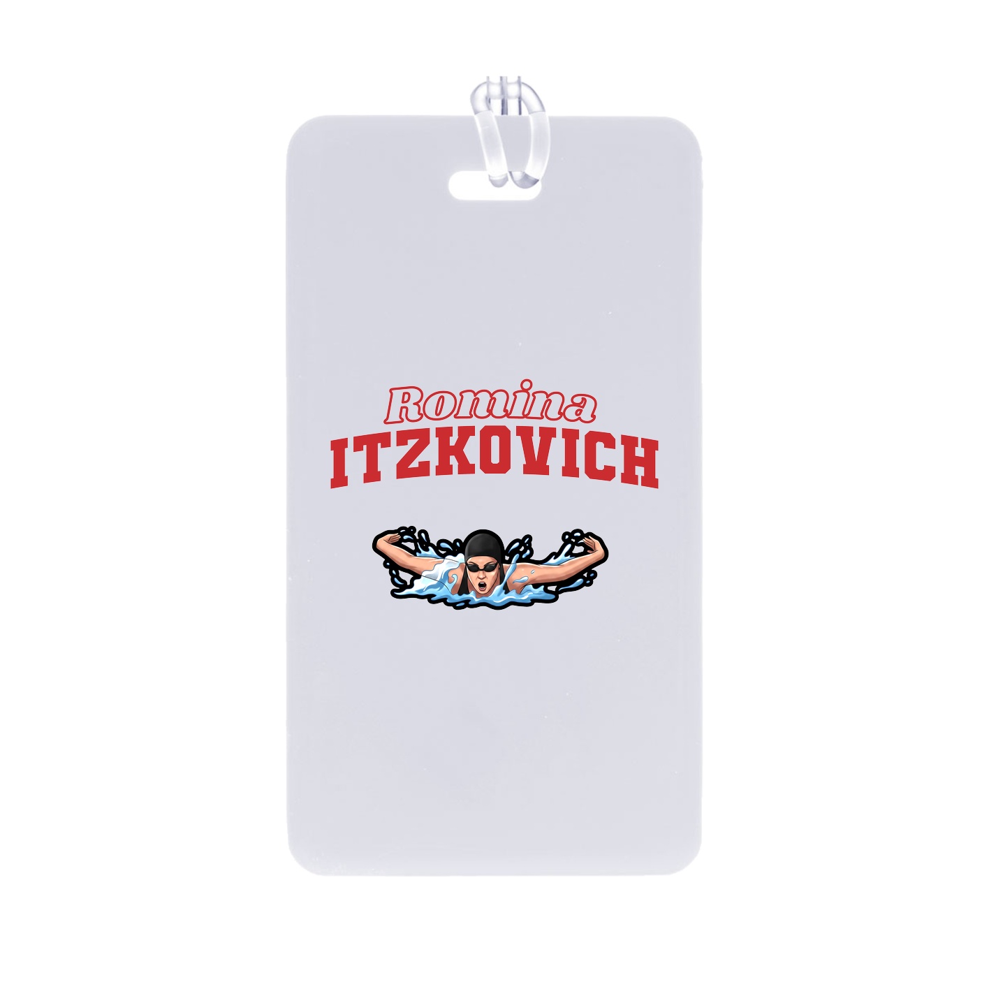 Bag Tag — Name Arch in Classic