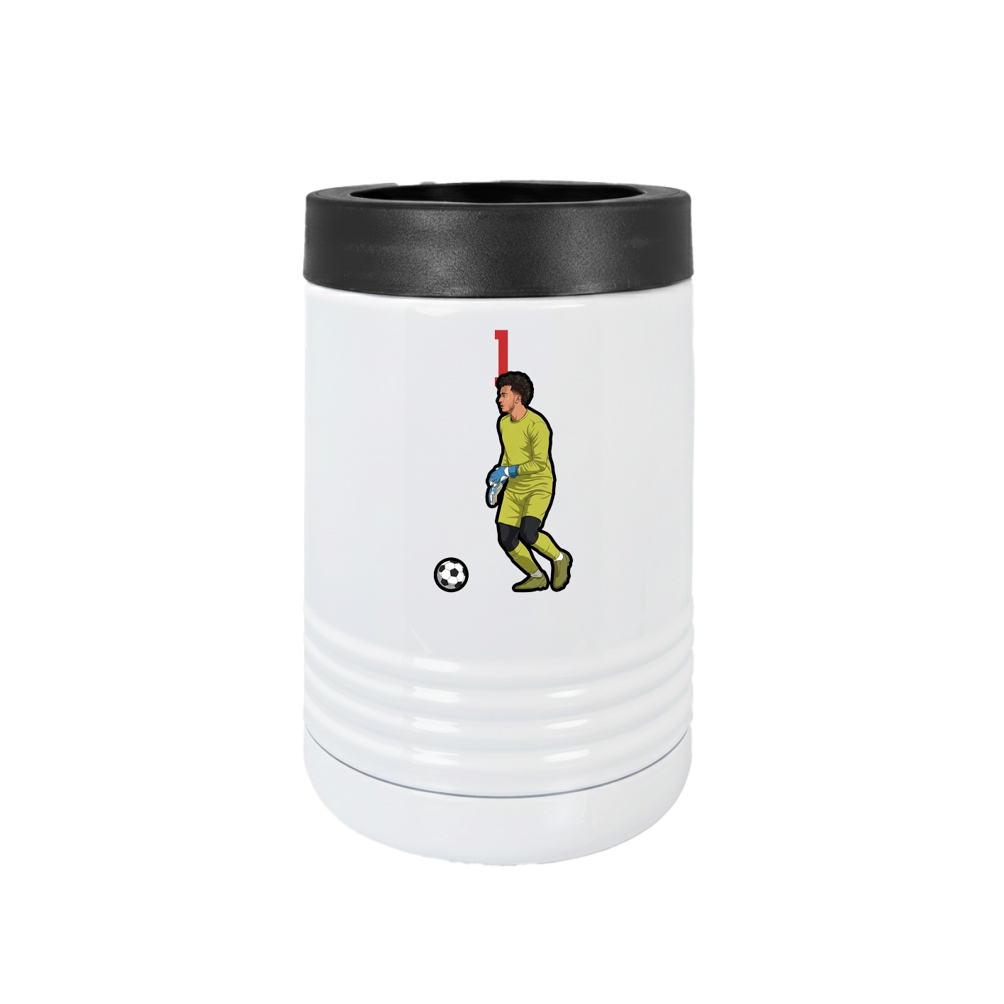Beverage Holder — Number Top in White
