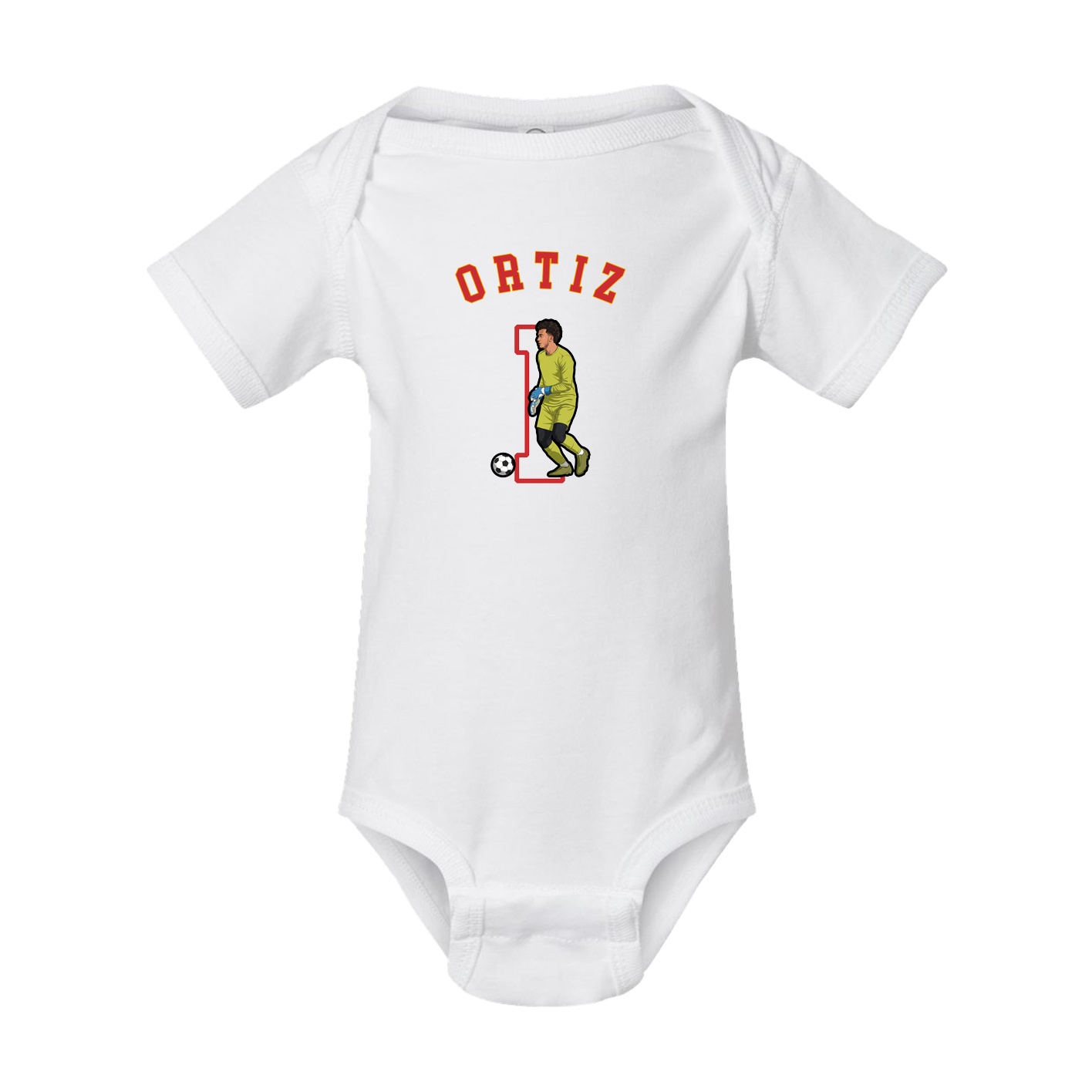 Baby Onesie — Shirsey Arch in White