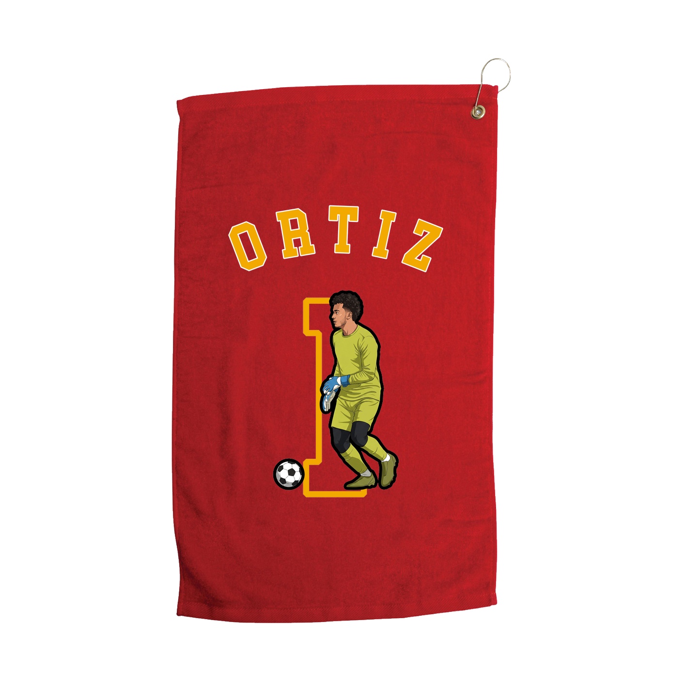 Golf Towel — Shirsey Arch in Red