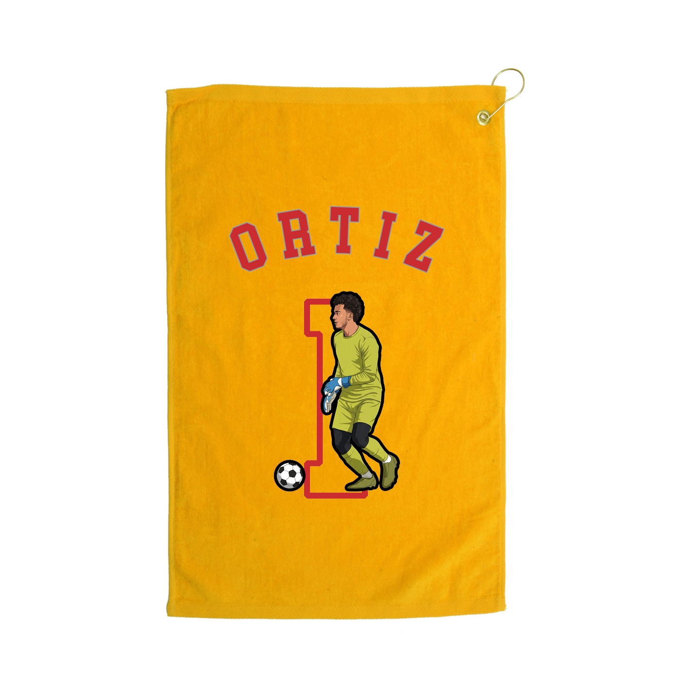 Golf Towel — Shirsey Arch in Gold