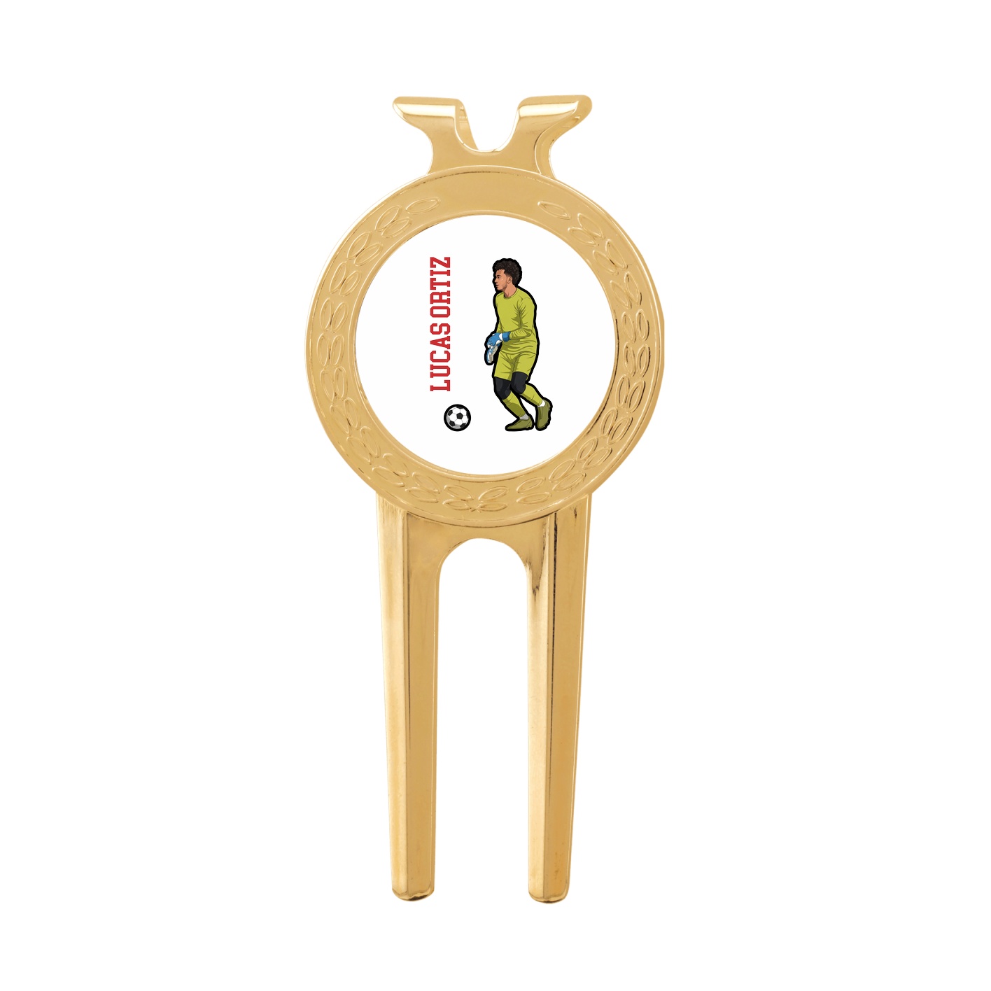 Divot Tool with Ball Marker — Name Vertical in Classic