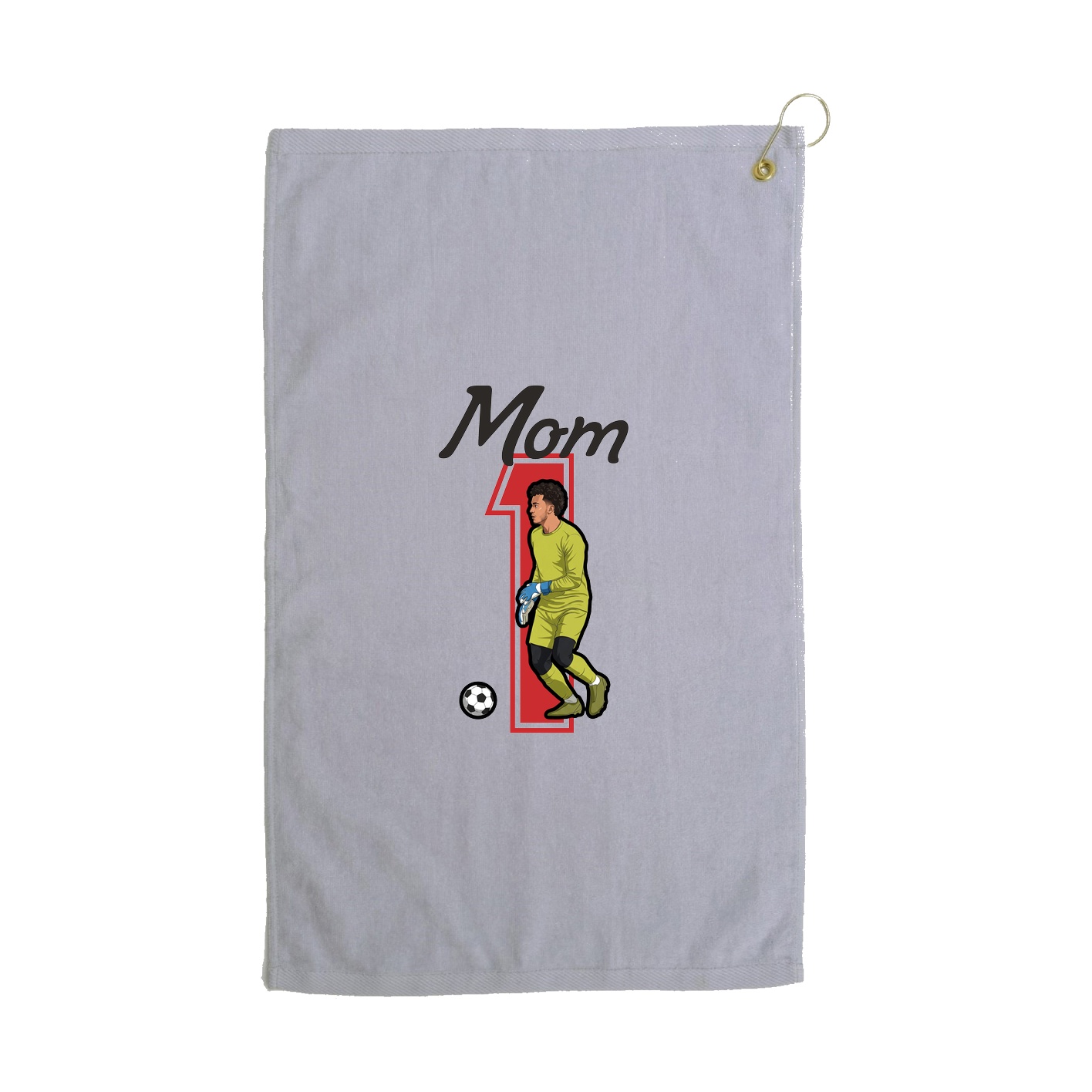 Golf Towel — Mothers Day Shirsey in Grey