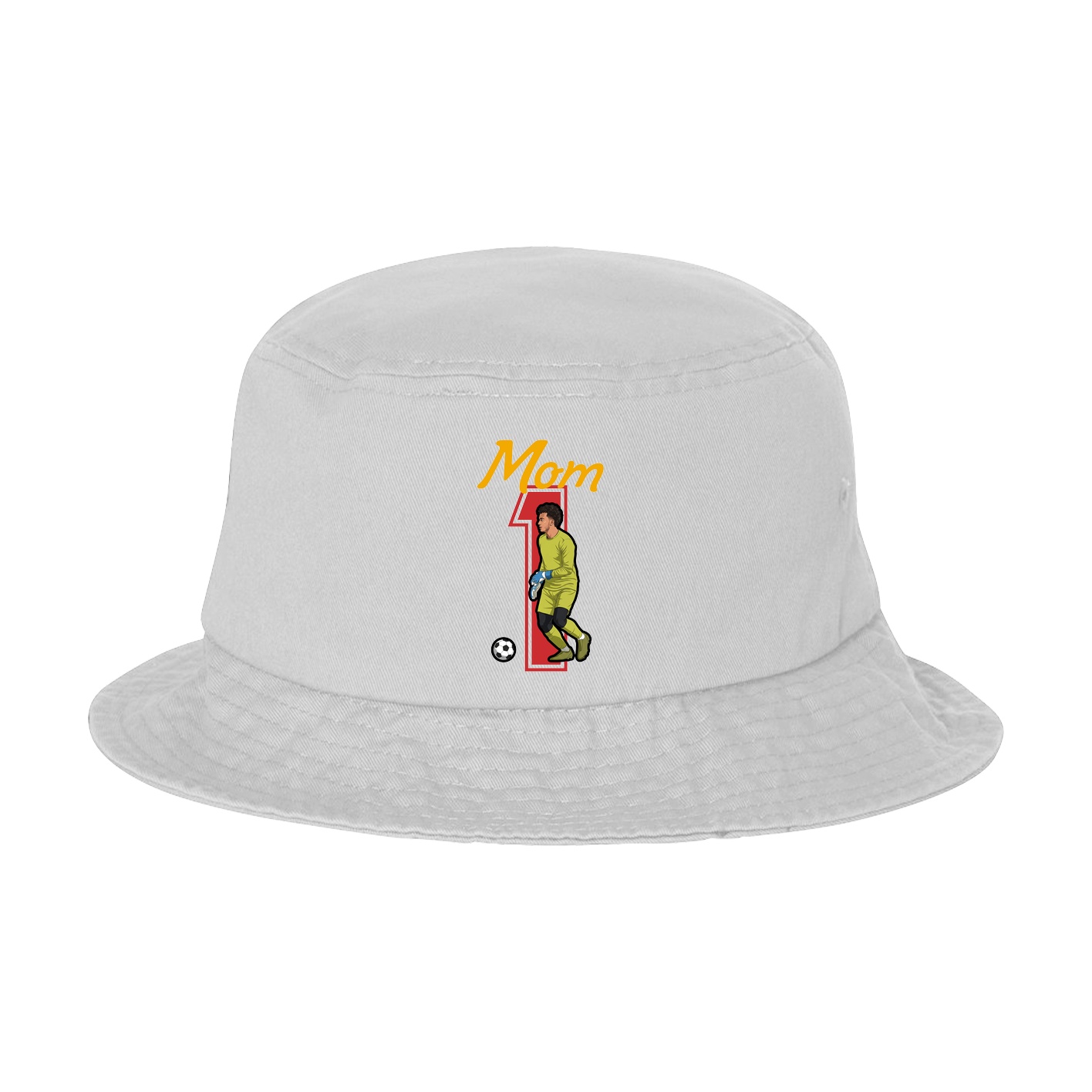 Bucket Cap — Mothers Day Shirsey in White
