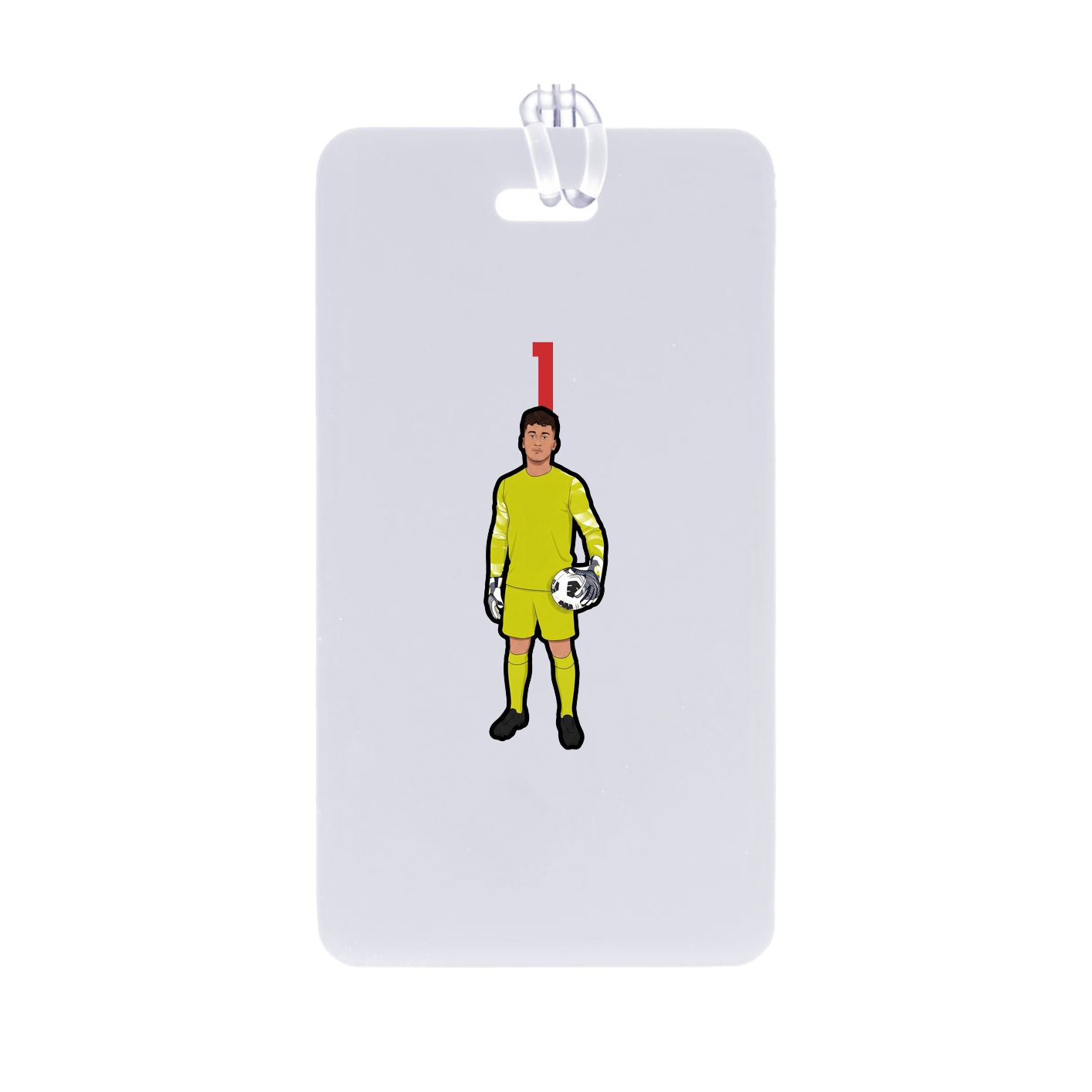 Bag Tag — Number Top in Classic