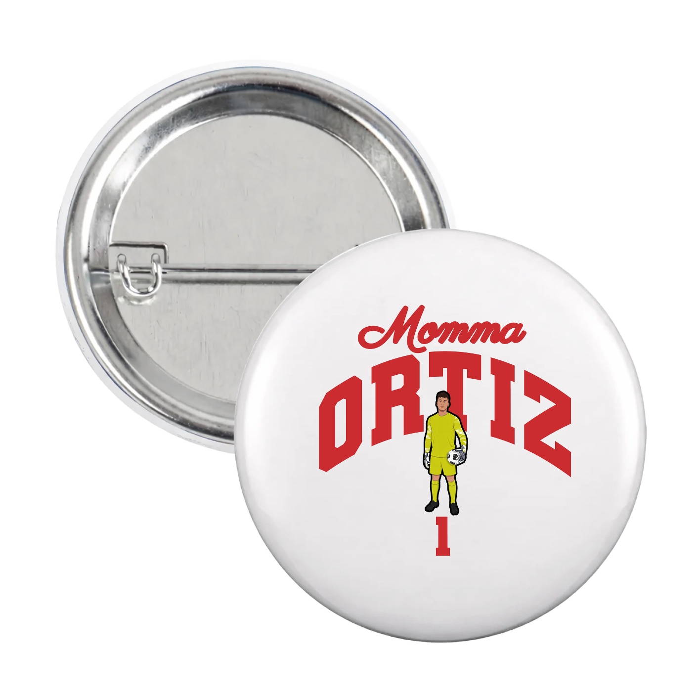 Game Day Button — Mothers Day Arch in White