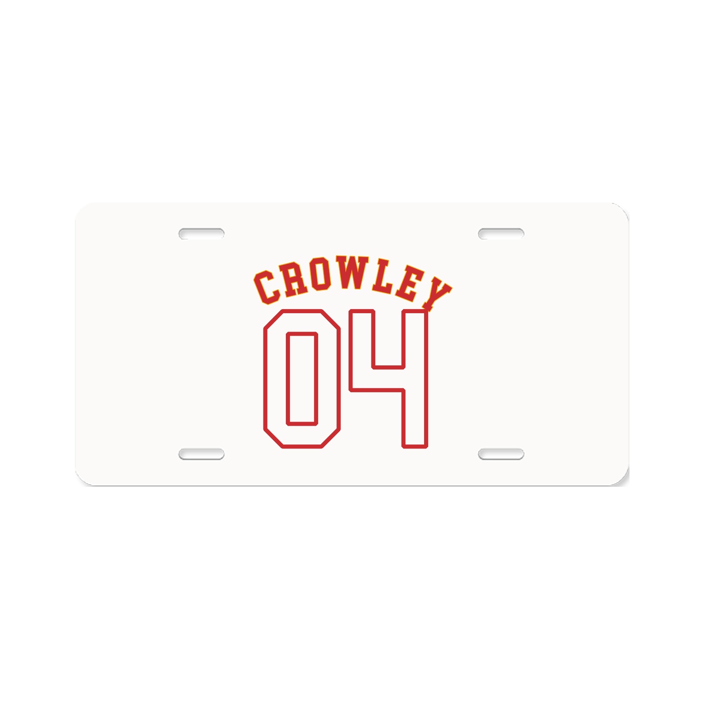 License Plate — Shirsey Arch in Classic
