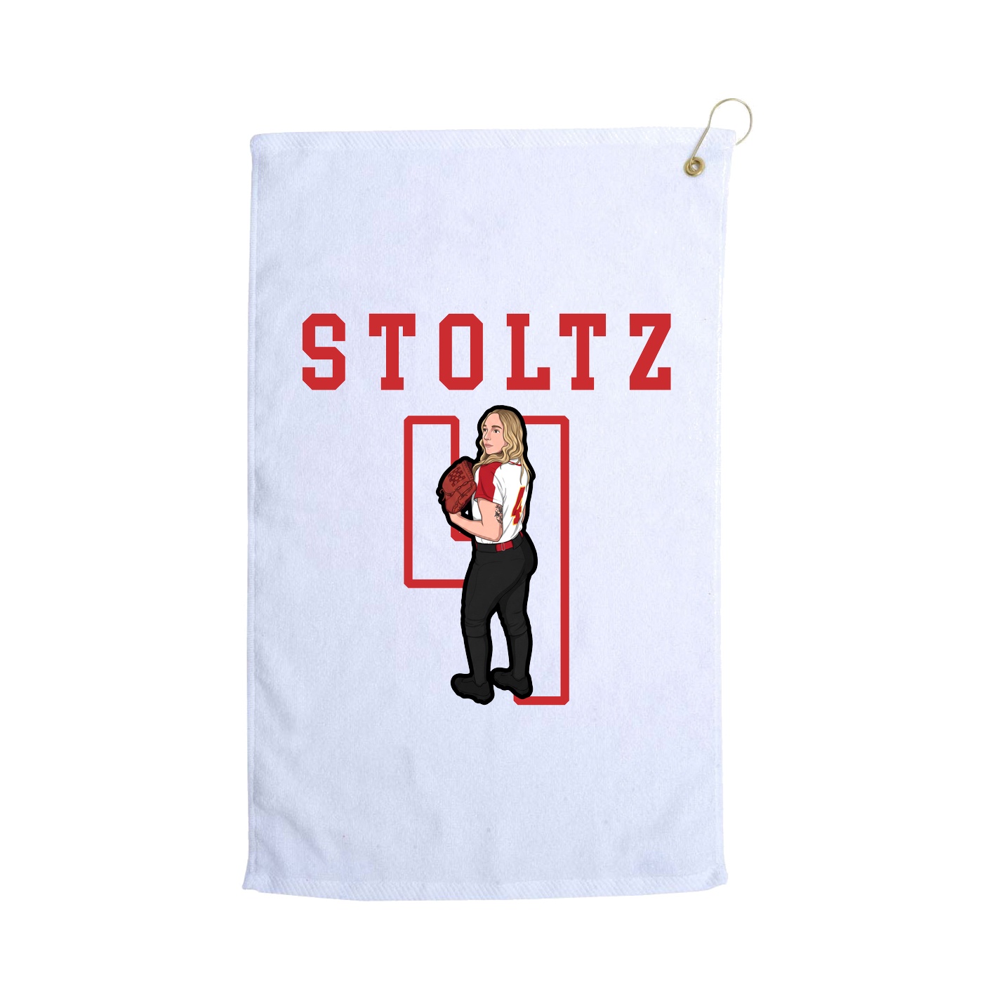 Golf Towel — Shirsey in White