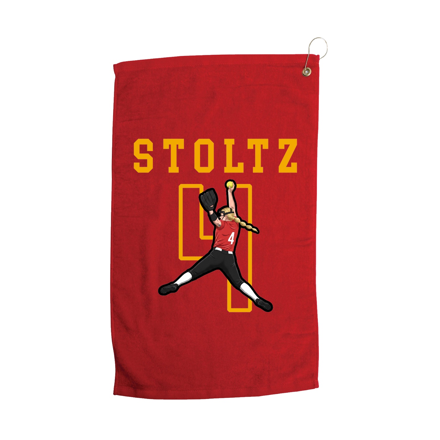 Golf Towel — Shirsey in Red
