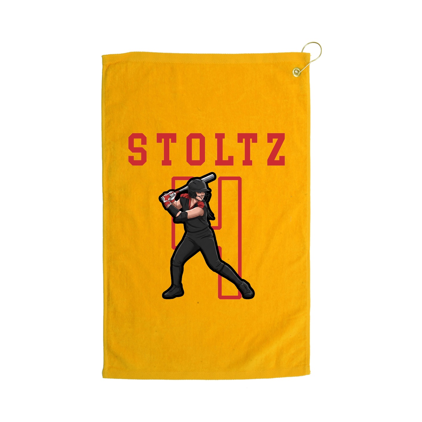 Golf Towel — Shirsey in Gold
