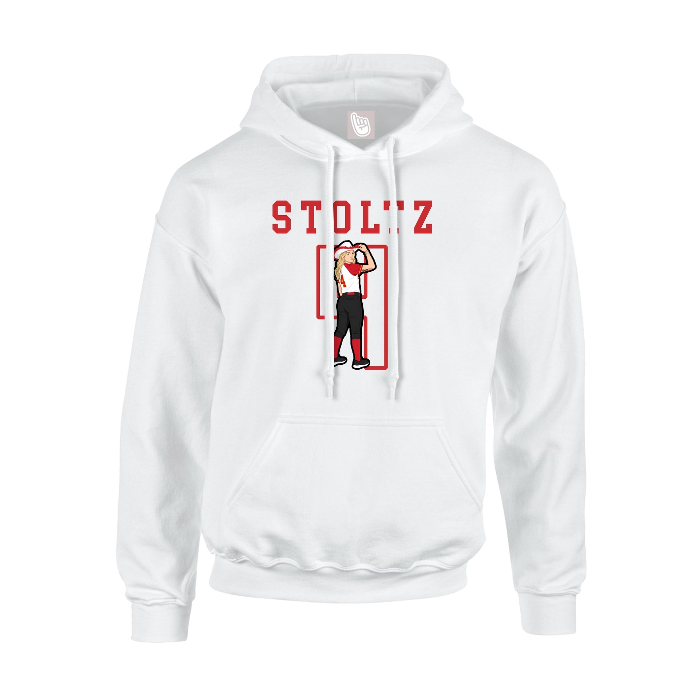Youth Hoodie — Shirsey in White