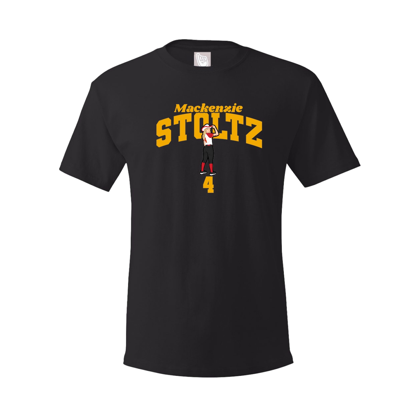 Tee — Signature Arch in Black