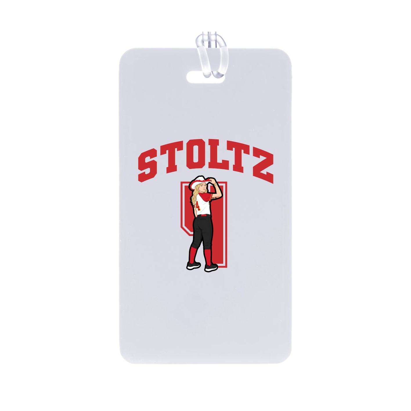 Bag Tag — Number in Classic