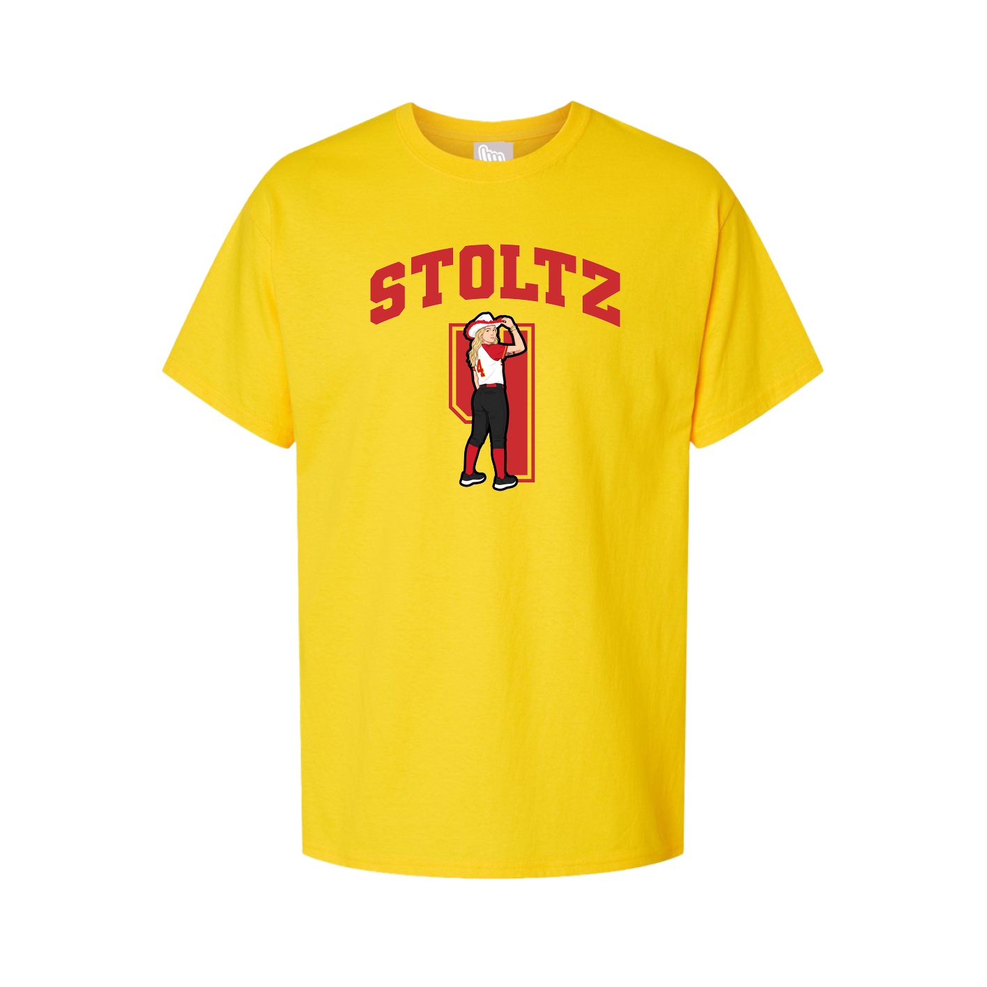 Tee — Number in Gold
