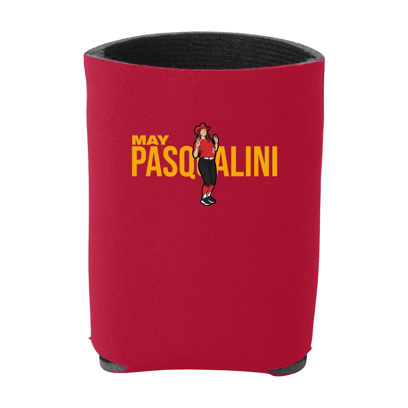 Can Holder — Player Name in Red
