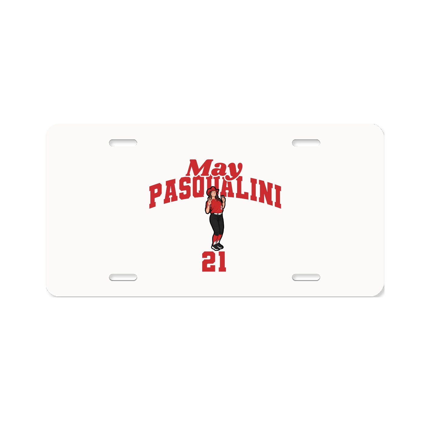 License Plate — Signature Arch in Classic