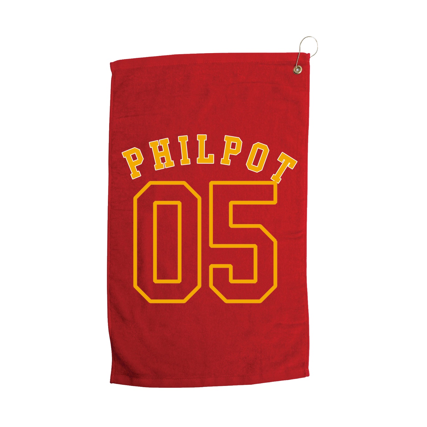 Golf Towel — Shirsey Arch in Red
