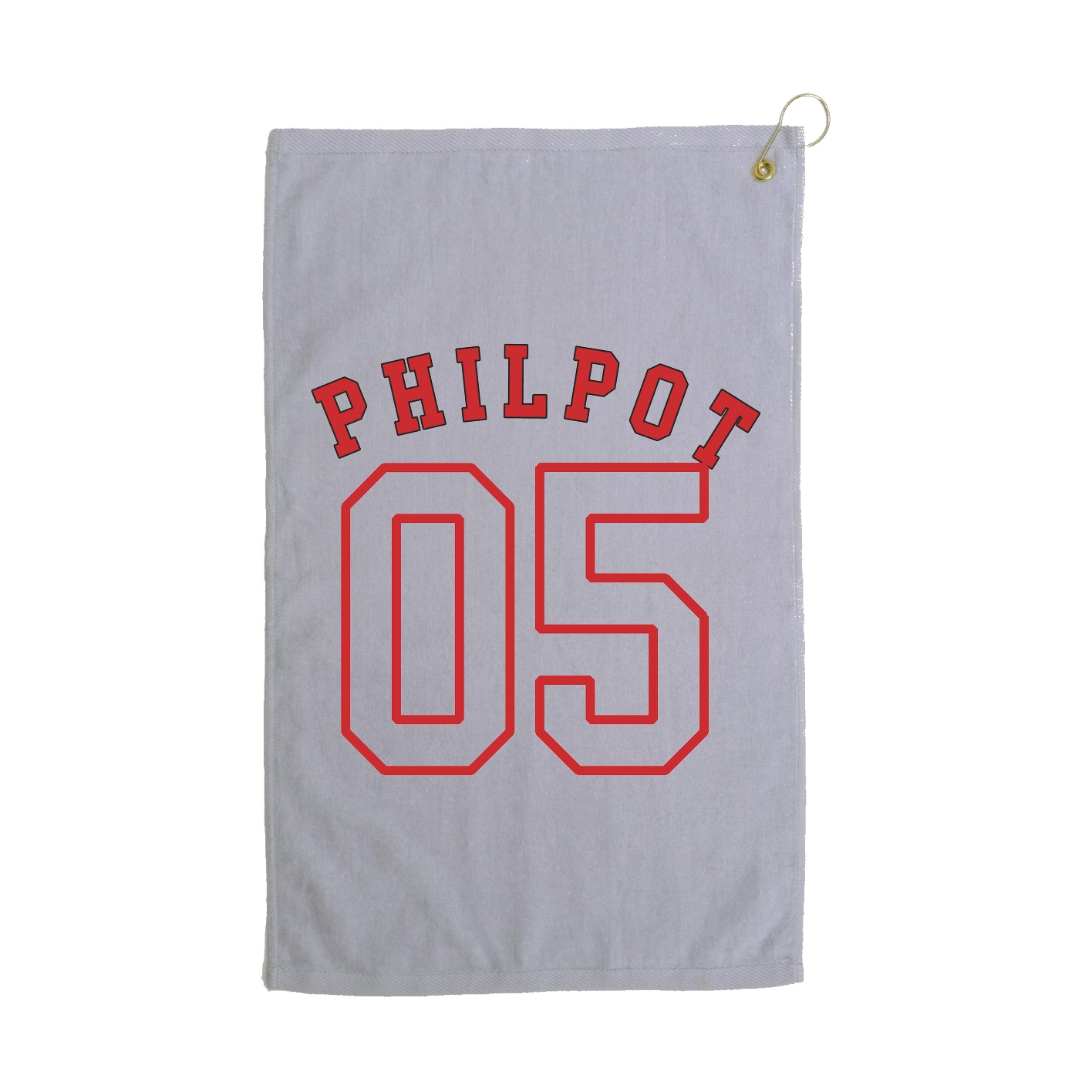 Golf Towel — Shirsey Arch in Grey