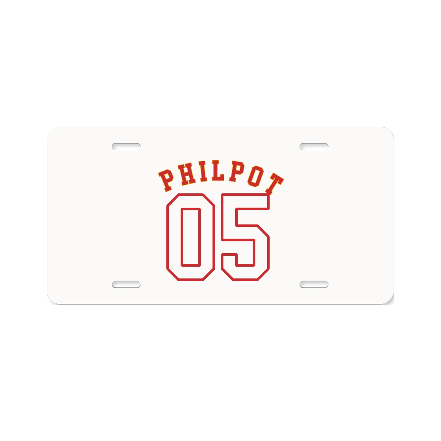 License Plate — Shirsey Arch in Classic