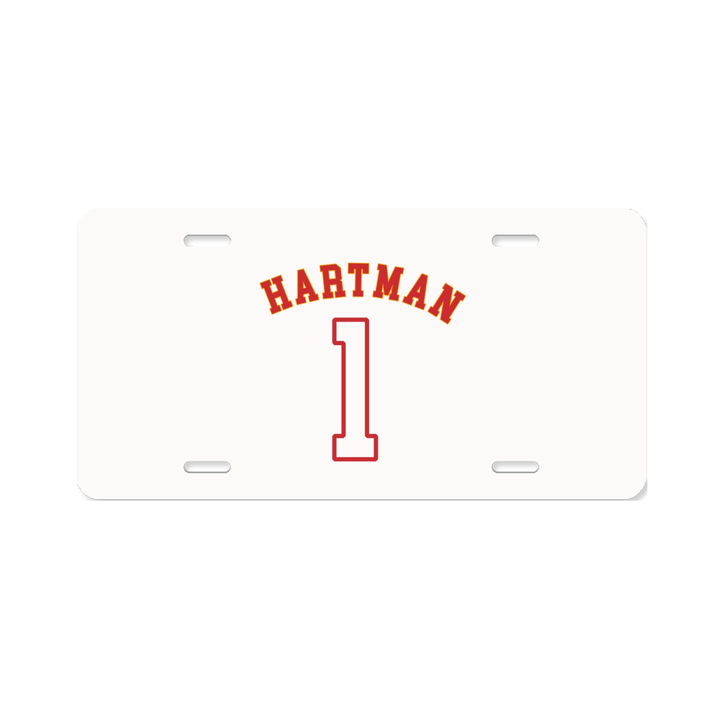 License Plate — Shirsey Arch in Classic
