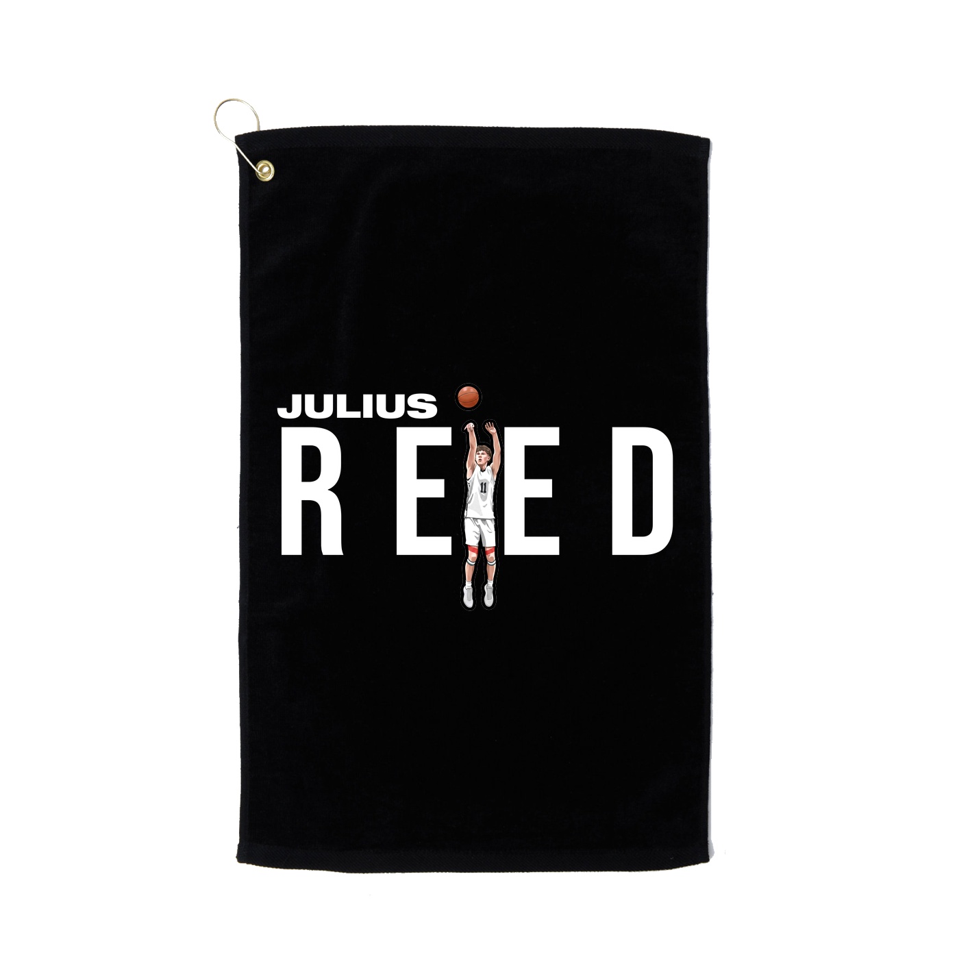 Golf Towel — Player Name in Black