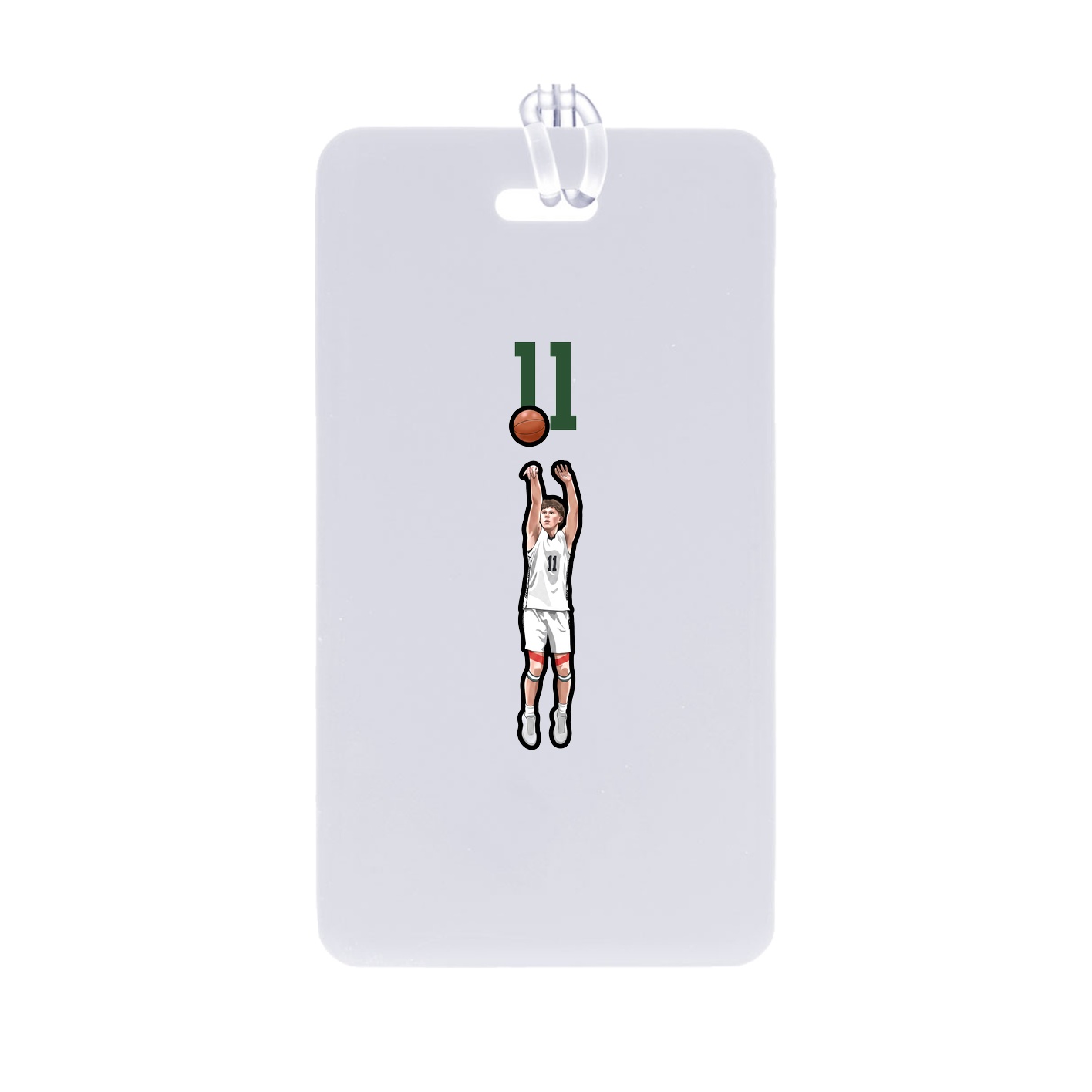 Bag Tag — Number Top in Classic