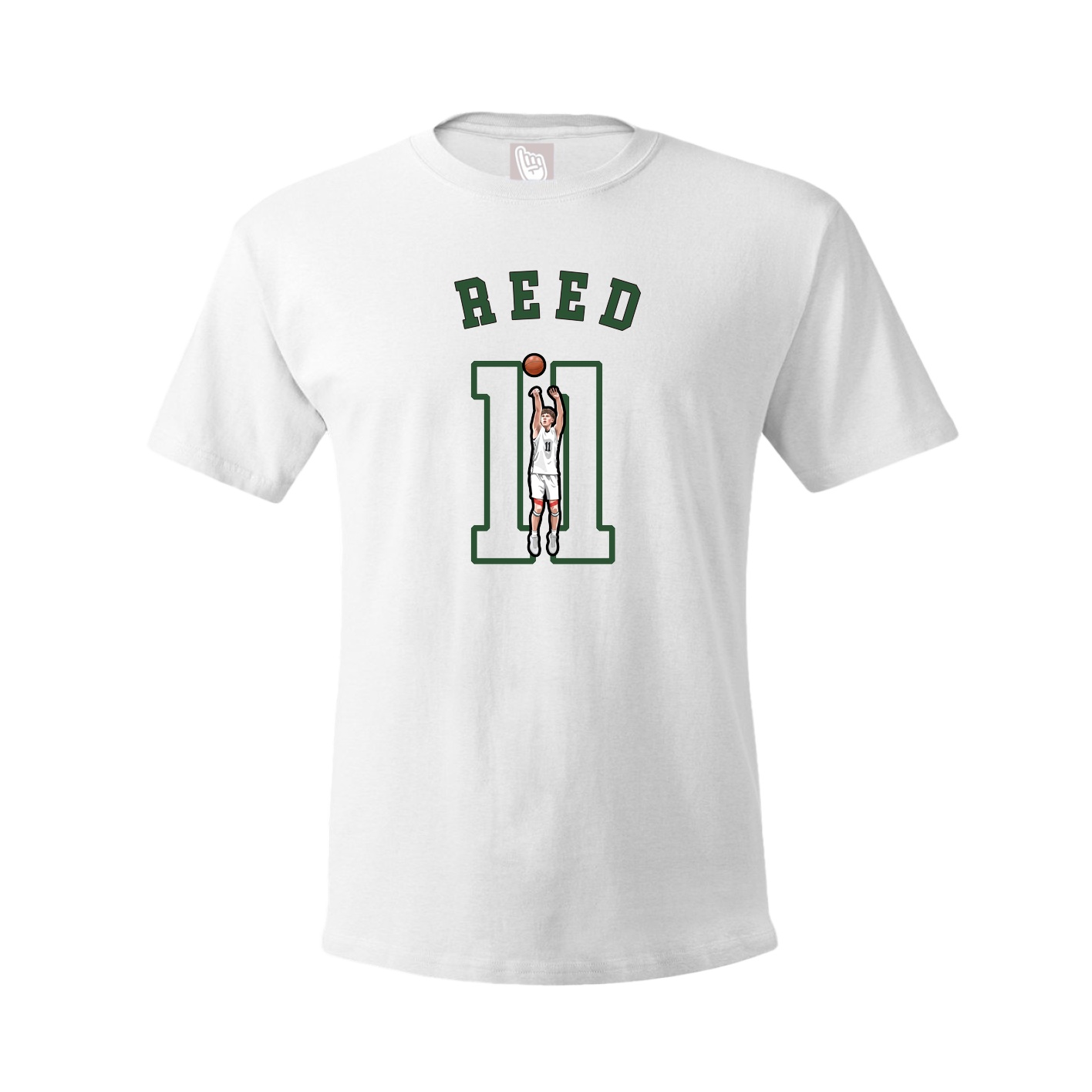 Youth Tee — Shirsey Arch in White