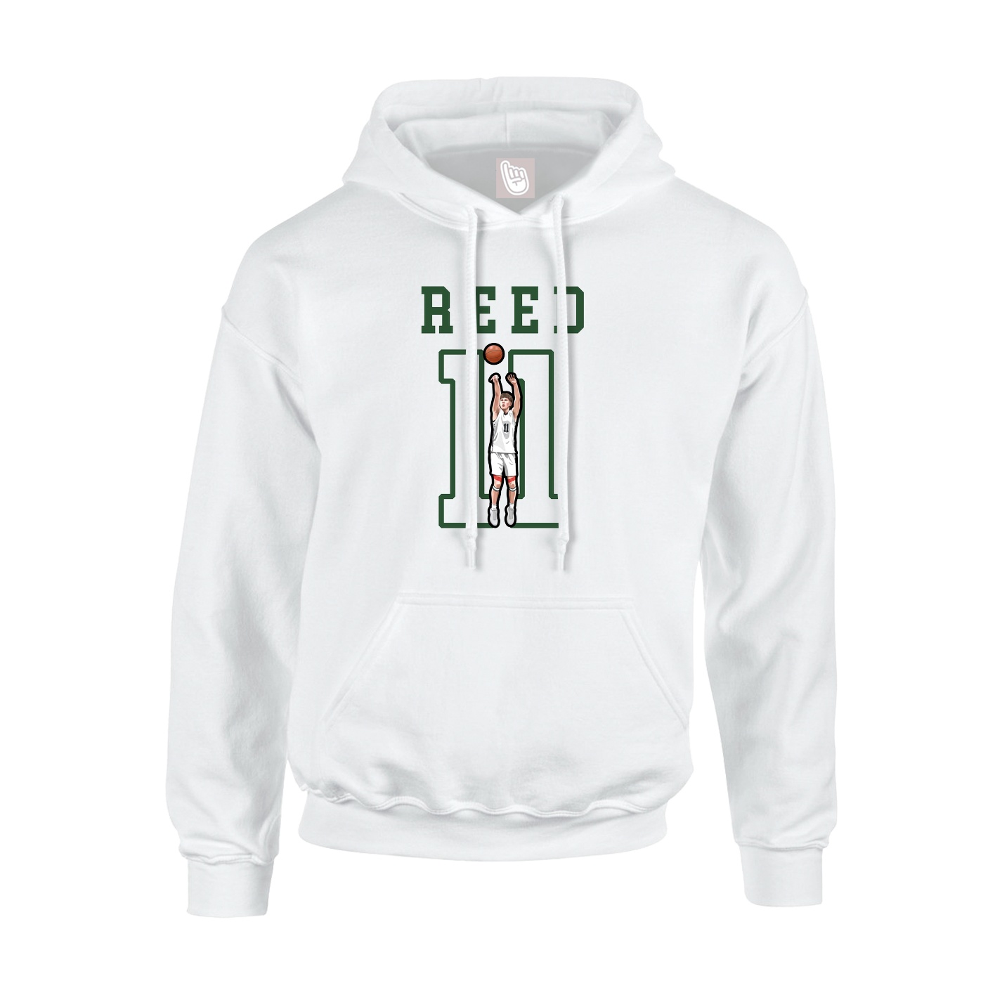 Youth Hoodie — Shirsey in White