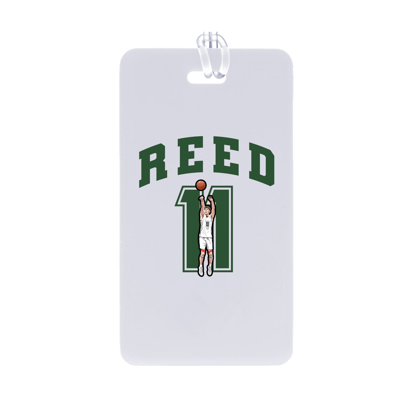 Bag Tag — Number in Classic