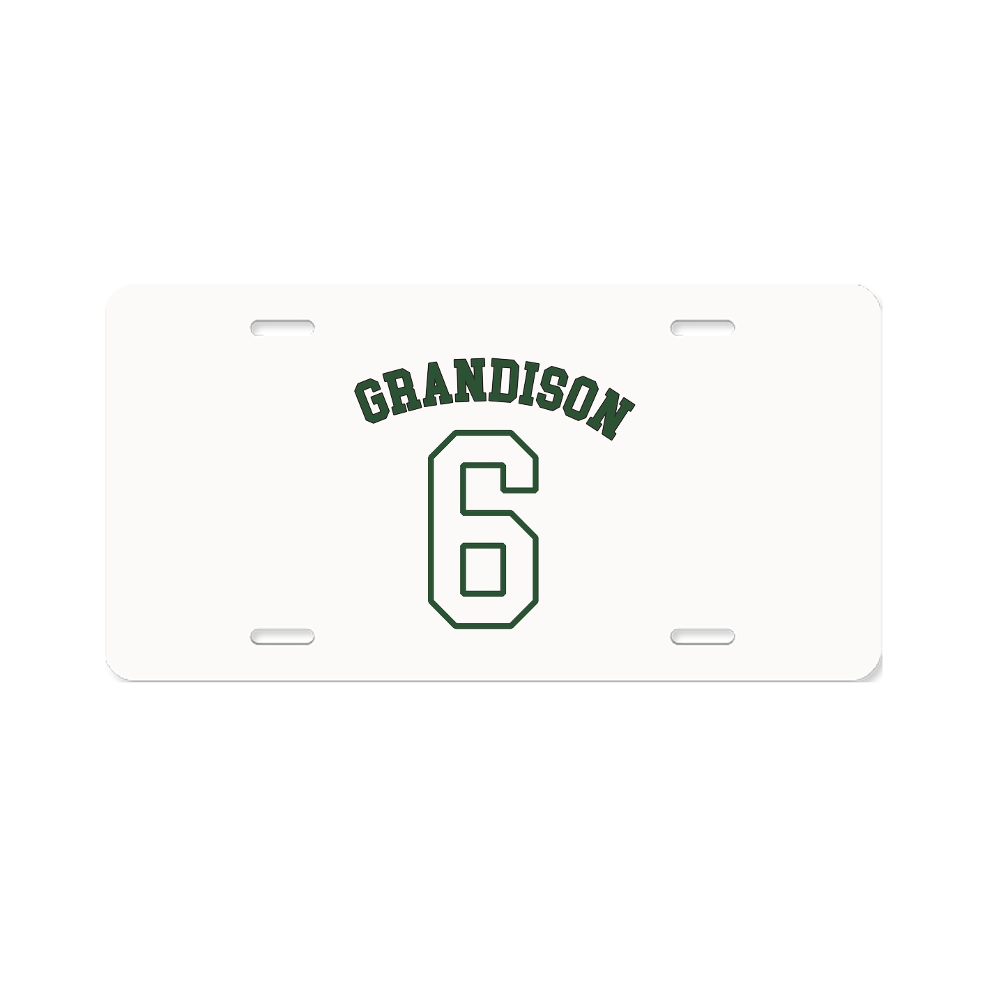 License Plate — Shirsey Arch in Classic