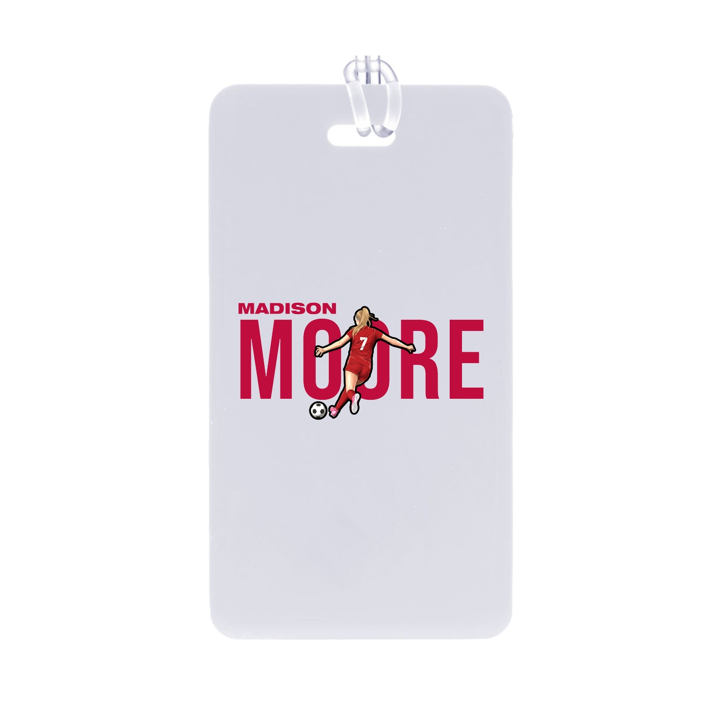 Bag Tag — Player Name in Classic