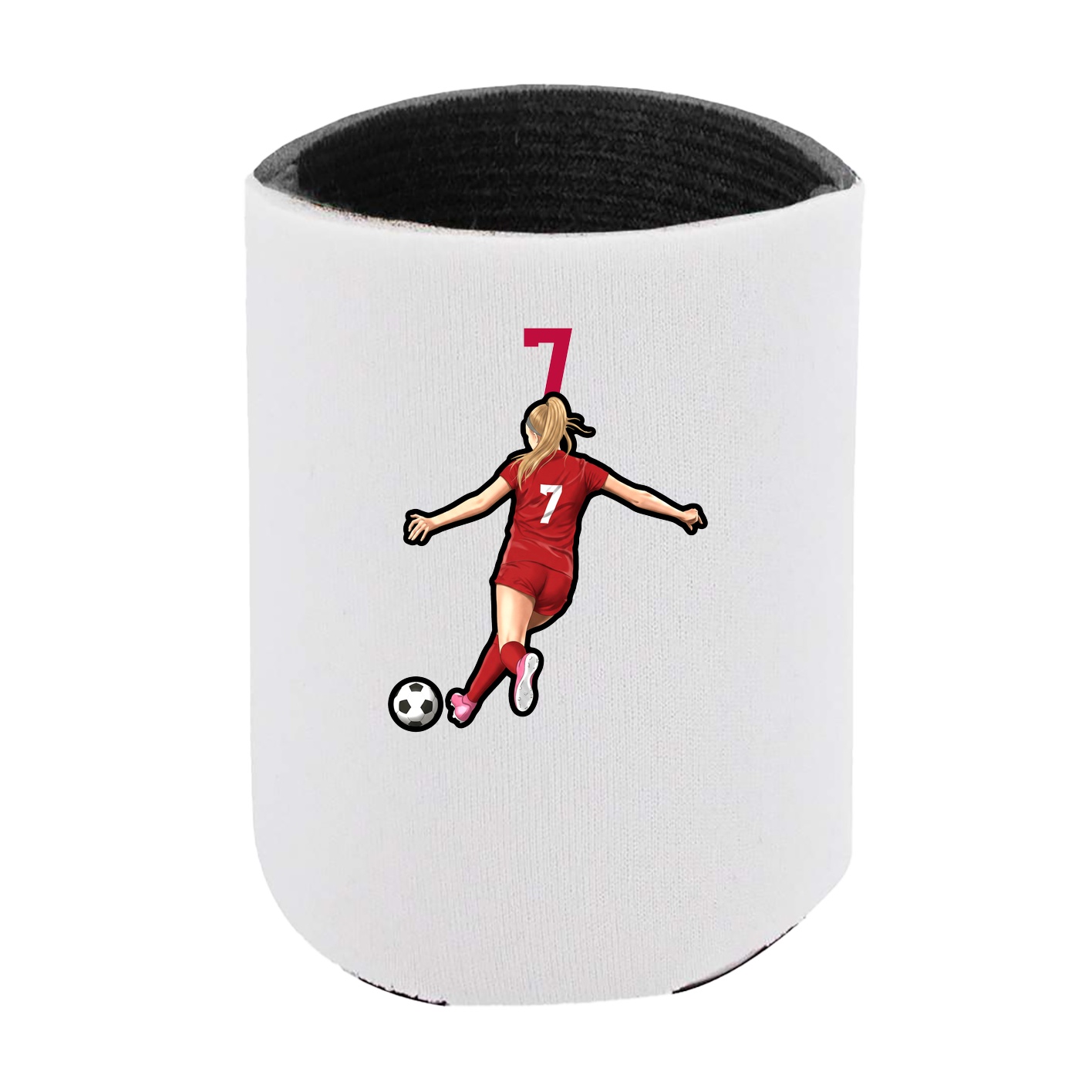 Can Holder — Number Top in White
