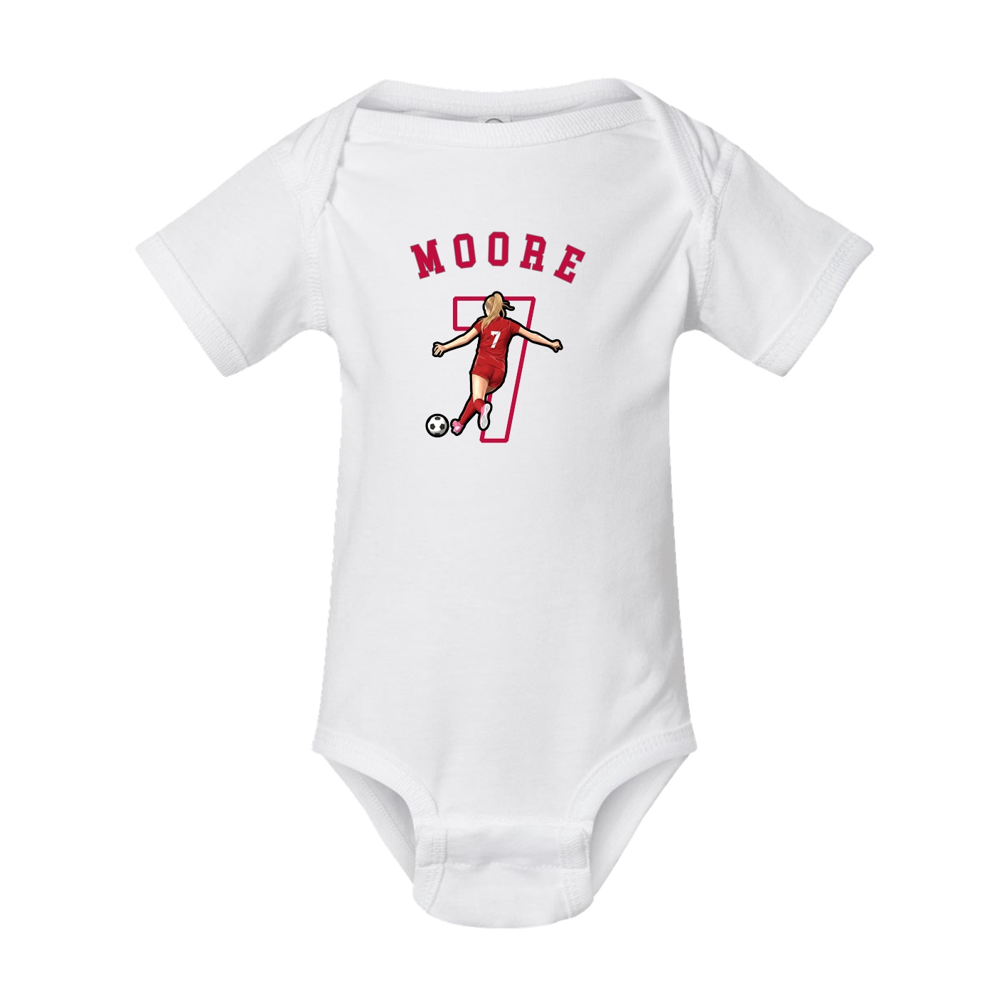 Baby Onesie — Shirsey Arch in White