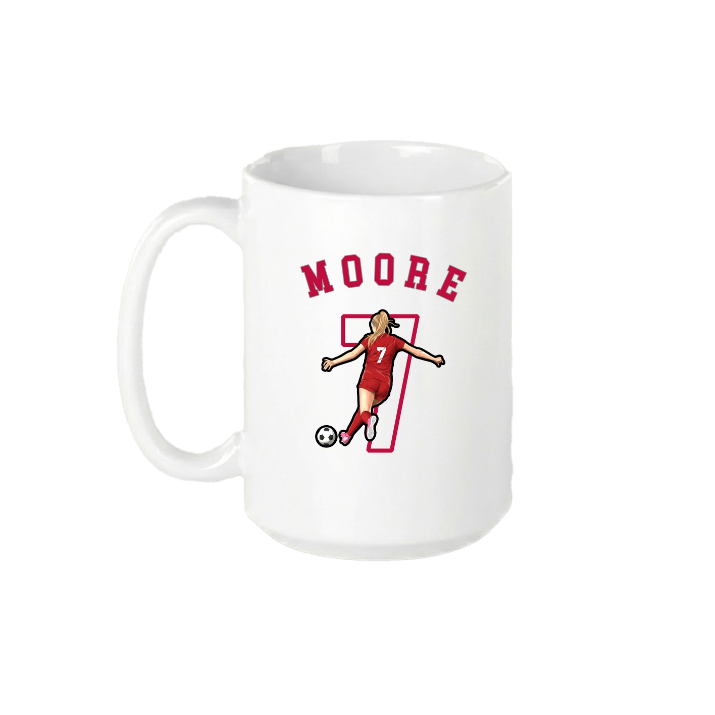 15oz Coffee Mug — Shirsey Arch in White