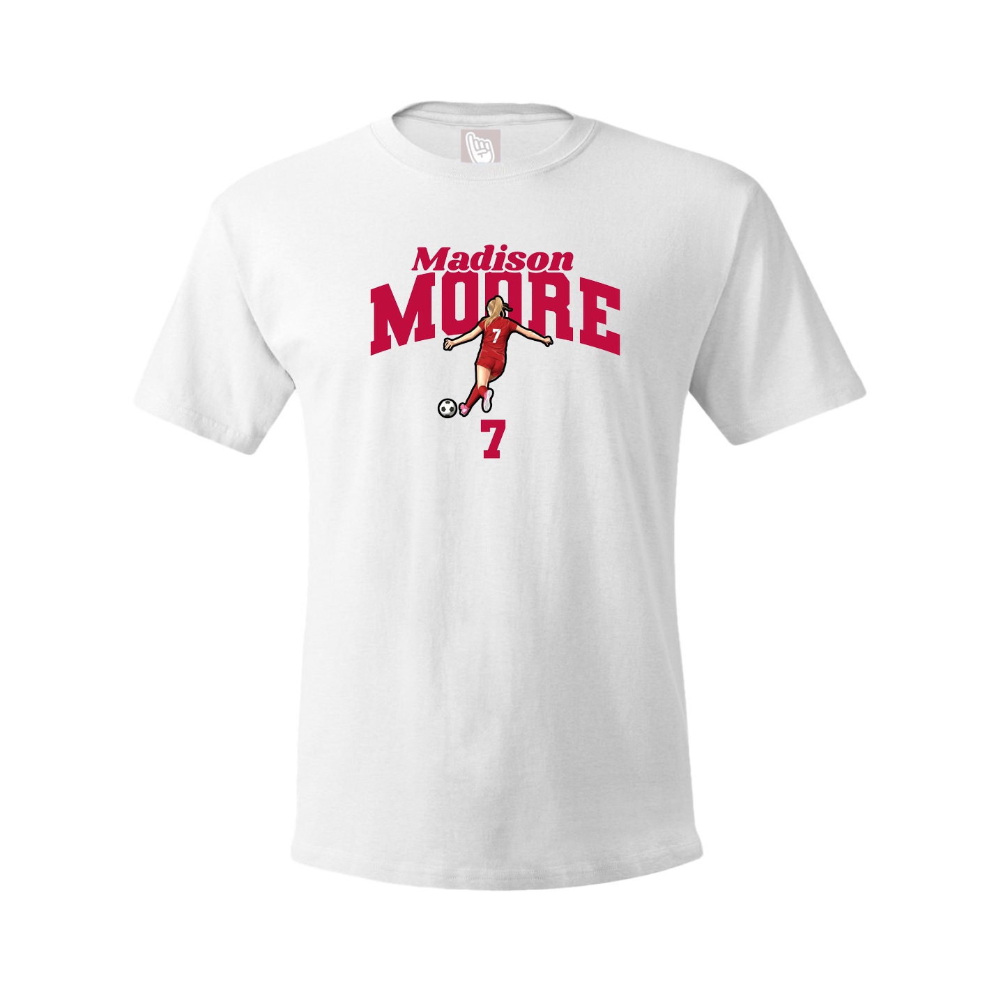Tee — Signature Arch in White