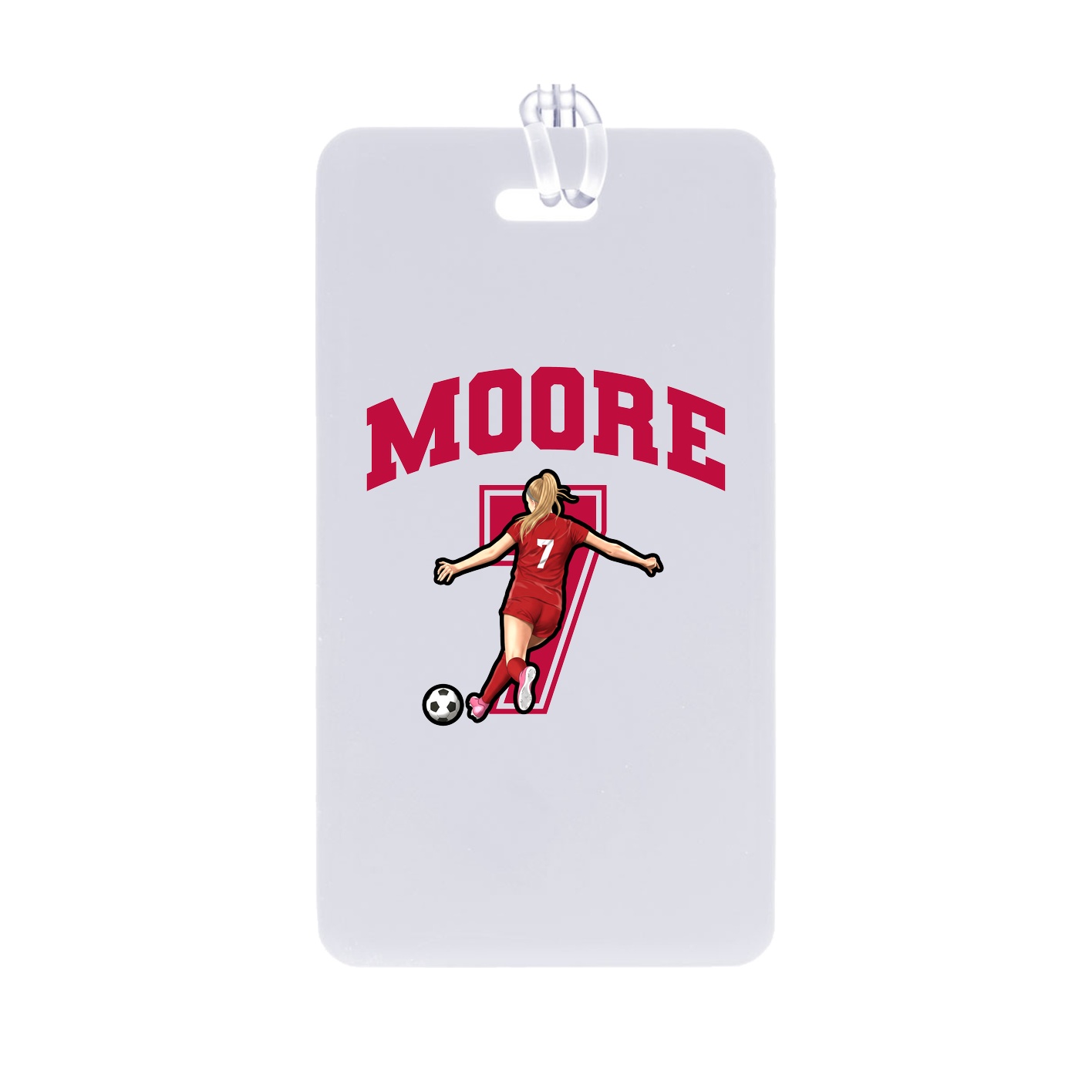 Bag Tag — Number in Classic