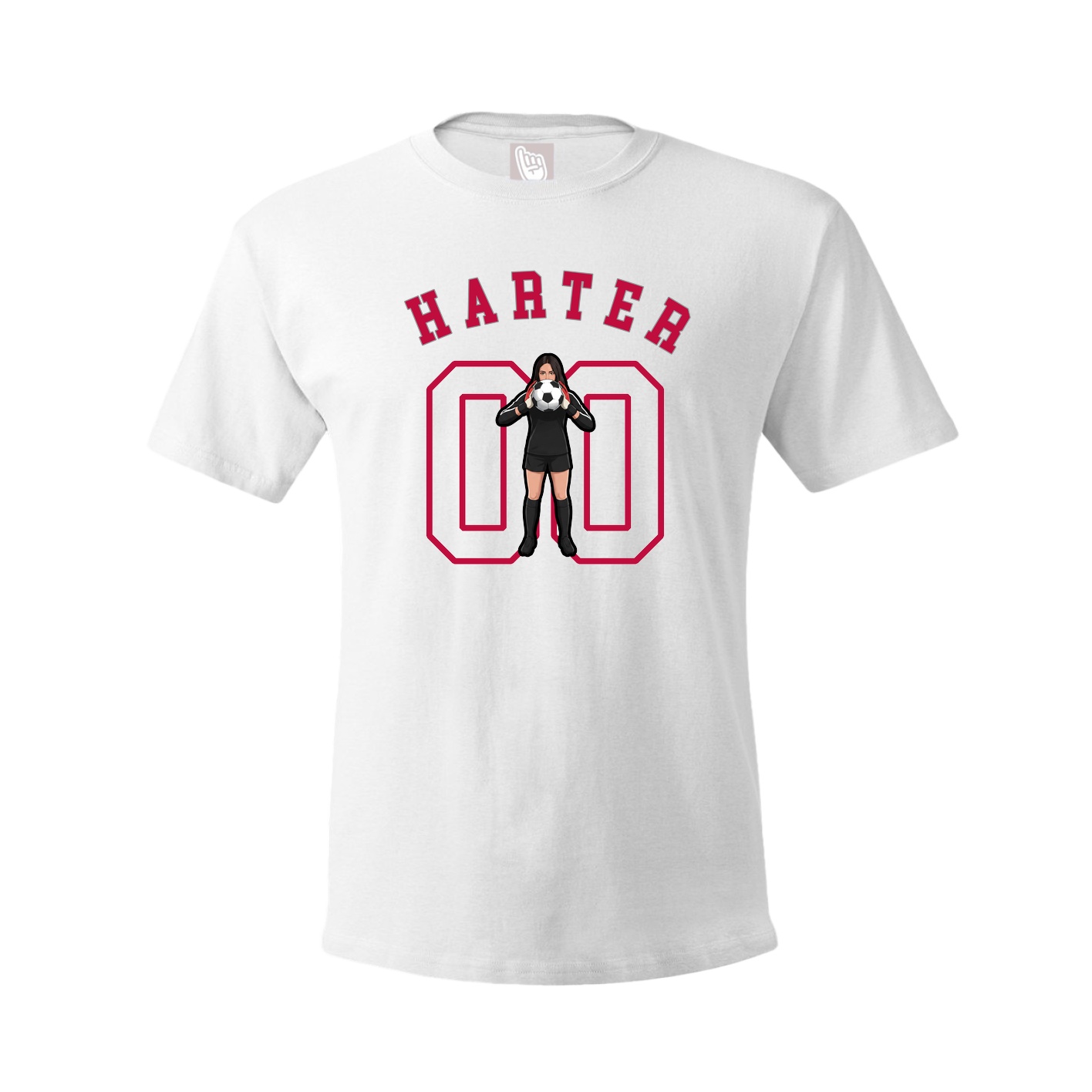 Youth Tee — Shirsey Arch in White