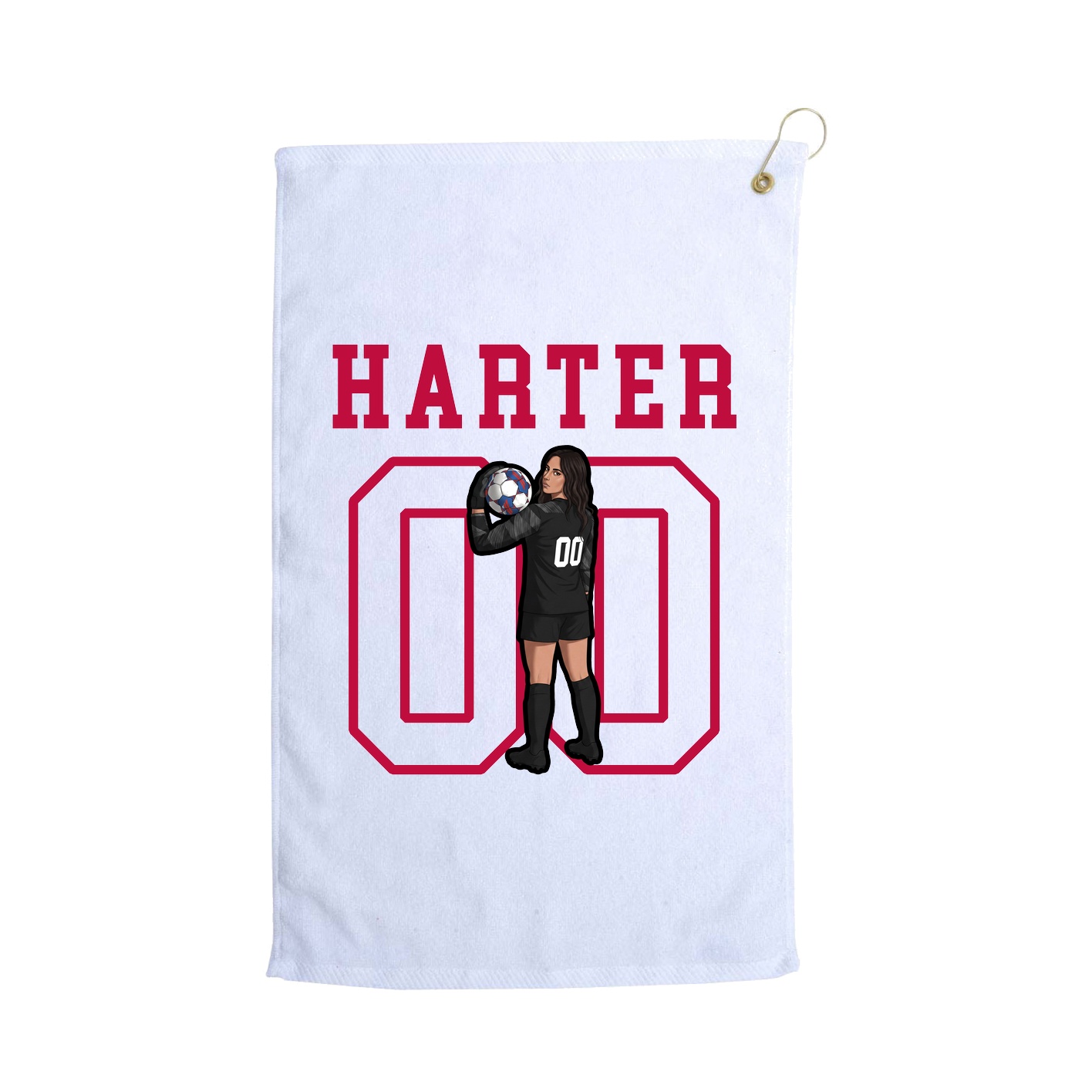Golf Towel — Shirsey in White