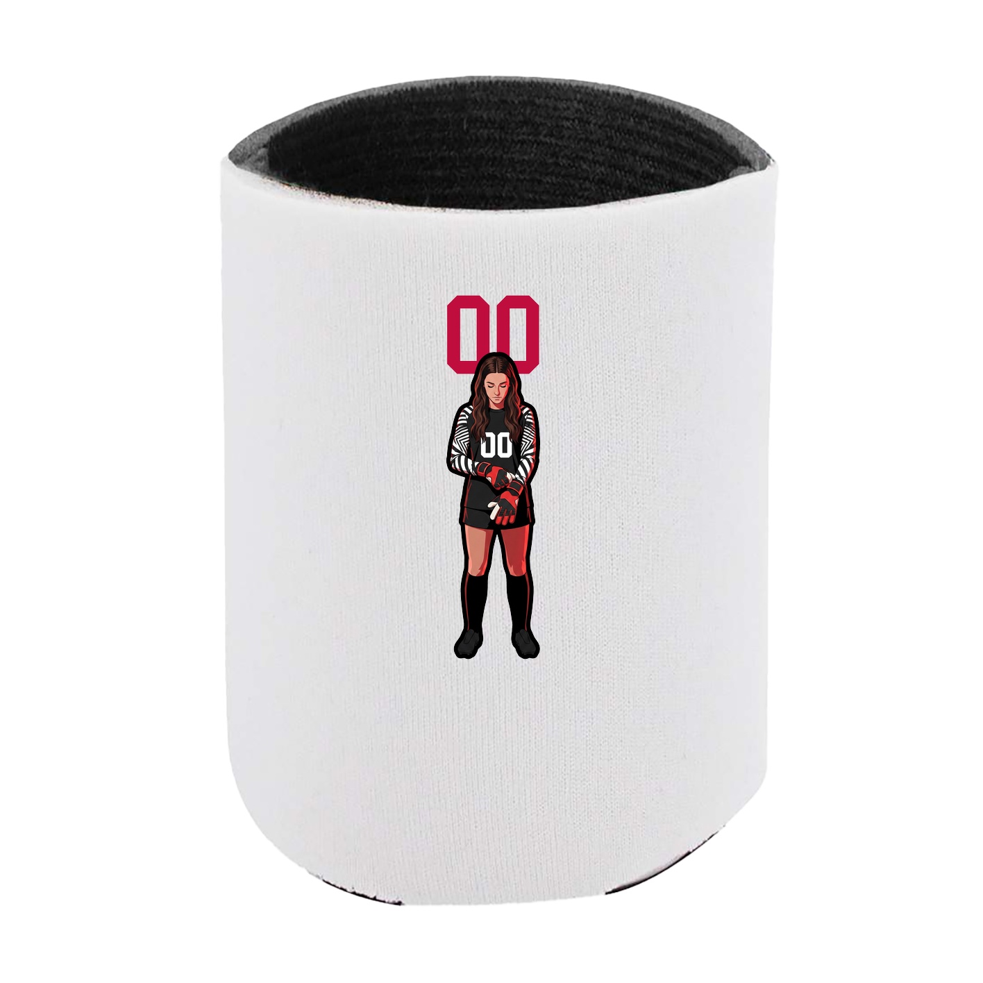 Can Holder — Number Top in White