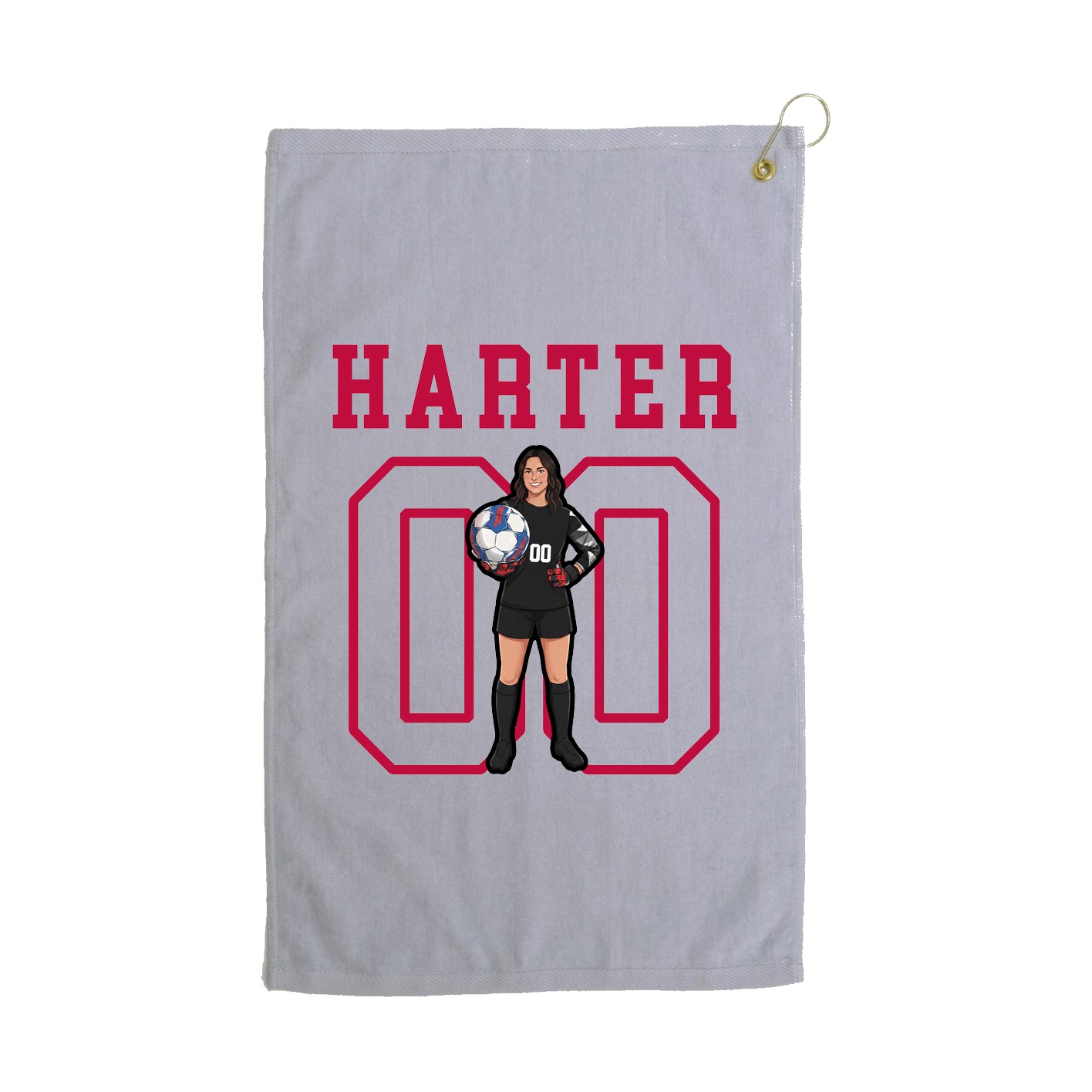 Golf Towel — Shirsey in Grey