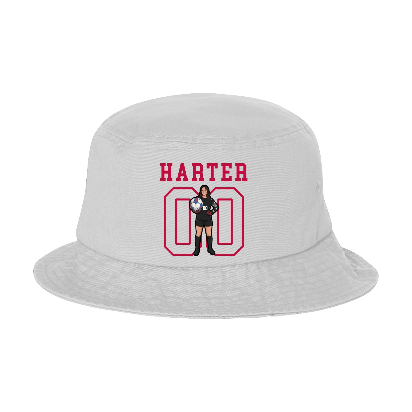 Bucket Cap — Shirsey in White
