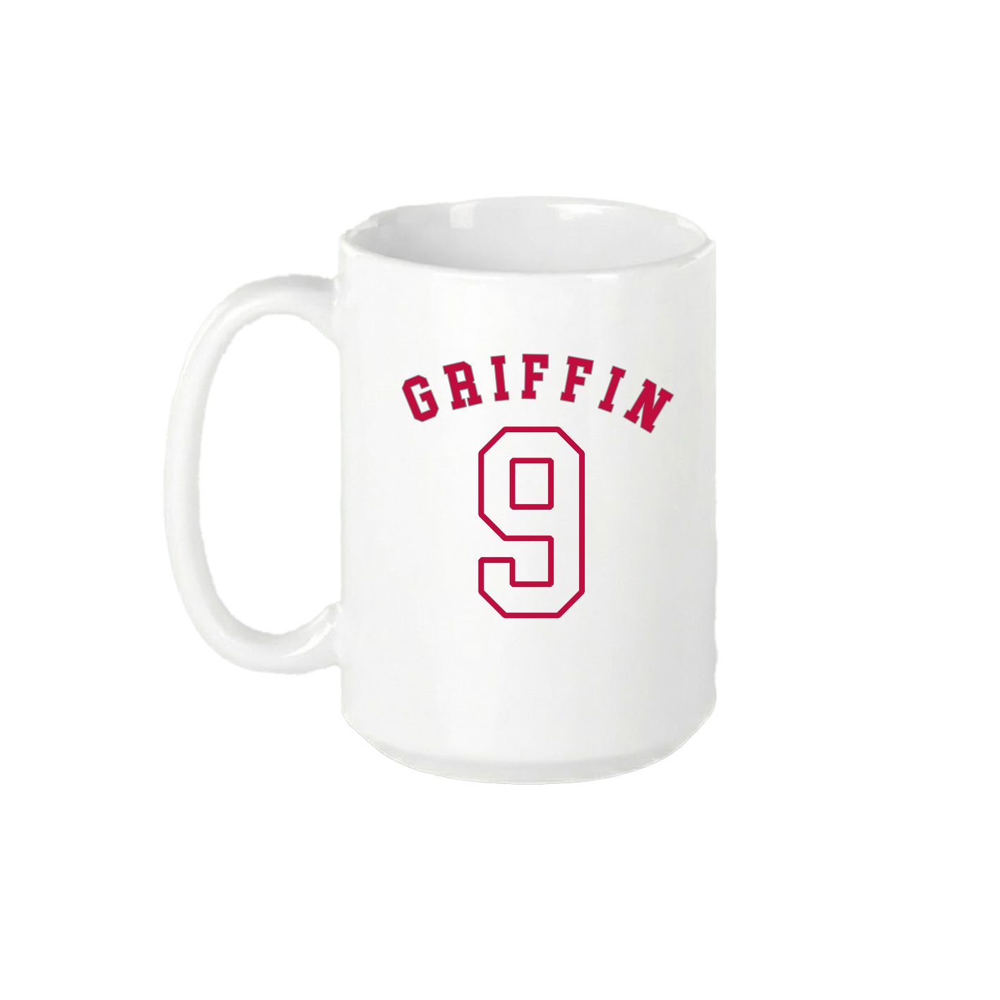 15oz Coffee Mug — Shirsey Arch in White