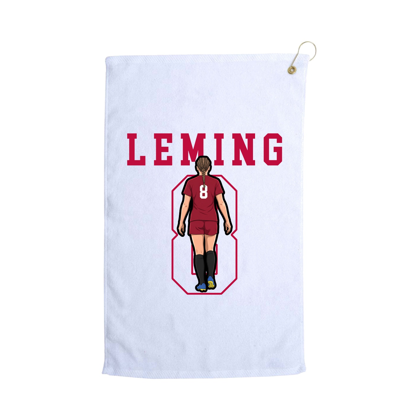Golf Towel — Shirsey in White