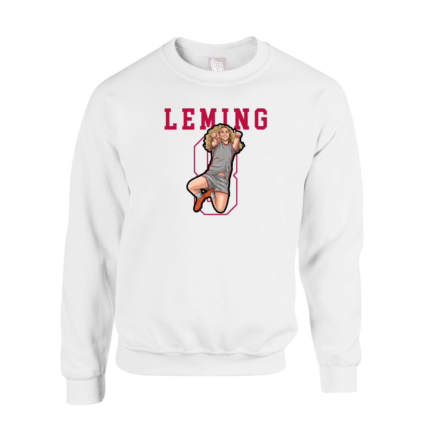 Fleece Crew — Shirsey in White